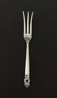 VTG International Silver ROYAL DANISH STERLING Silver LEMON FORK 3 Tines 4 3/4”