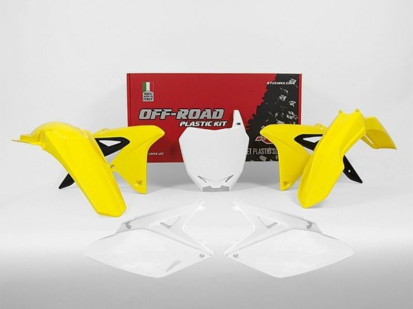 Plastik-Kit Racetech Originalfarbe (2018) Suzuki RM-Z250-image