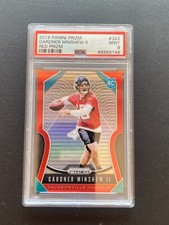 Gardner Minshew II 2019 Prizm Retail Red Prizm SSP RC Rookie Jaguars PSA 9