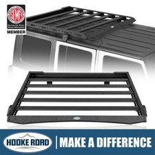 Hooke Road For Jeep Jk Roof Rack Rear Cargo Carrier Fit Jeep Wrangler 07-18 Jk