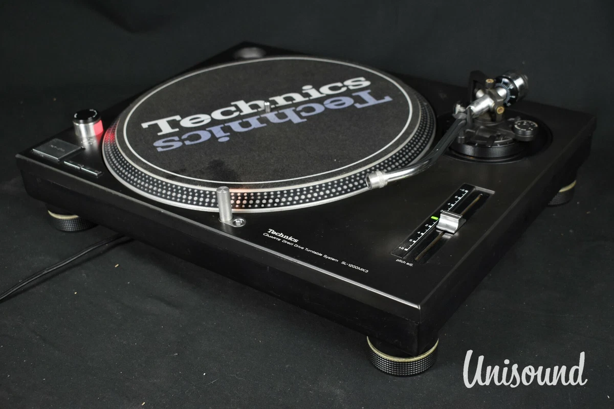 Technics SL-1200MK3 Black Direct Drive DJ Turntable [Very Good]