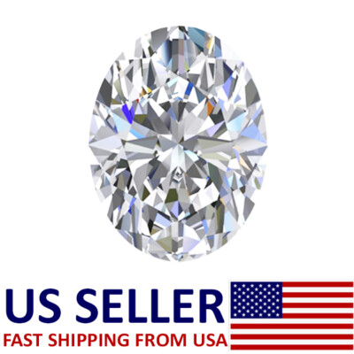 3.1 CT Oval Cut IGI Certified Loose Lab Grown CVD Diamond (D, VS2) 685543930