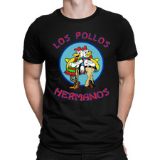 T-shirt uomo Los Pollos Hermanos Breaking Bad Heisenberg