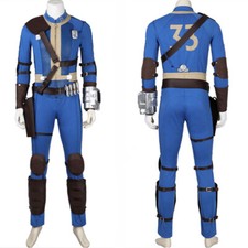 New Fallout Hank Jumpsuit Cosplay Costume Uniform Suit Full Set Outfit Halloween