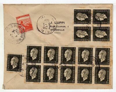 FRANCE 1951 Enveloppe Recommandée Marseille > Monaco - Histoire Postale A4777