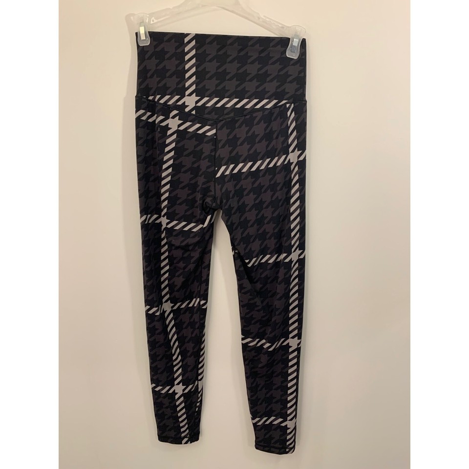 Offline By Aerie Real Me Xtra 7/8 Legging HiRise Houndstooth Print M