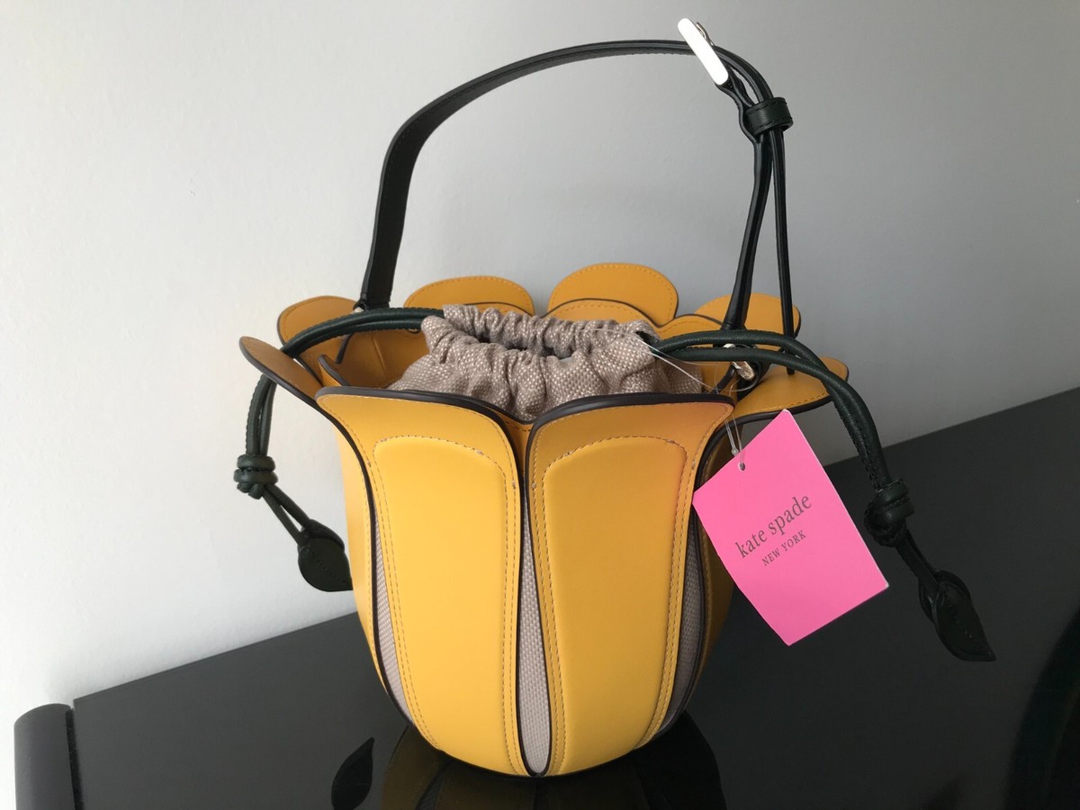 Kate Spade Petal Flower Medium Bucket Bag BRAND NEW WITH TAGS! | eBay
