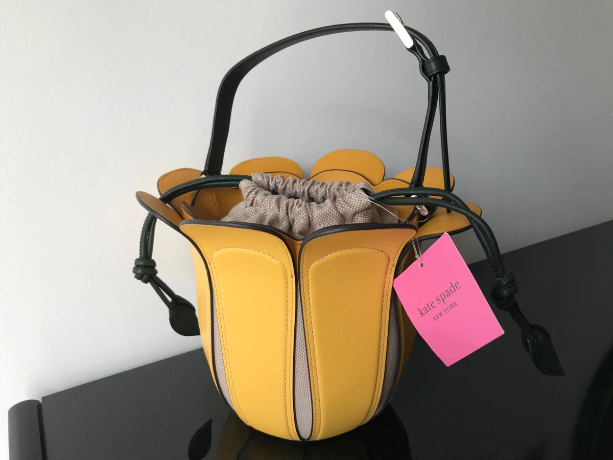 Kate Spade Petal Flower Medium Bucket Bag BRAND NEW WITH TAGS!