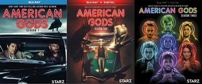 American Gods Starz The Complete TV nSeries Season 1-3(Blu-ray US