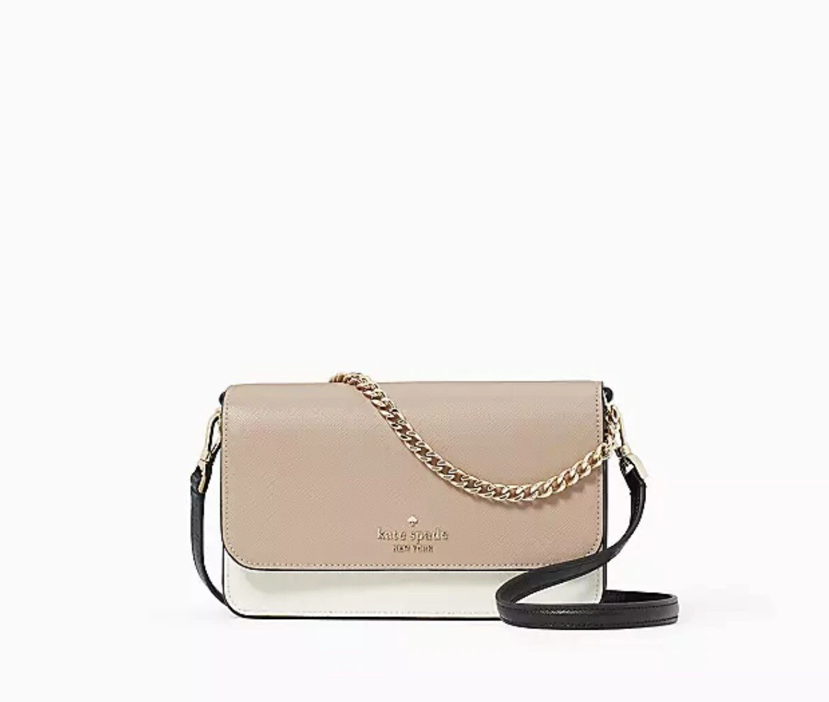 Kate Spade New York Women s Madison Flap Crossbody Bag Toasted