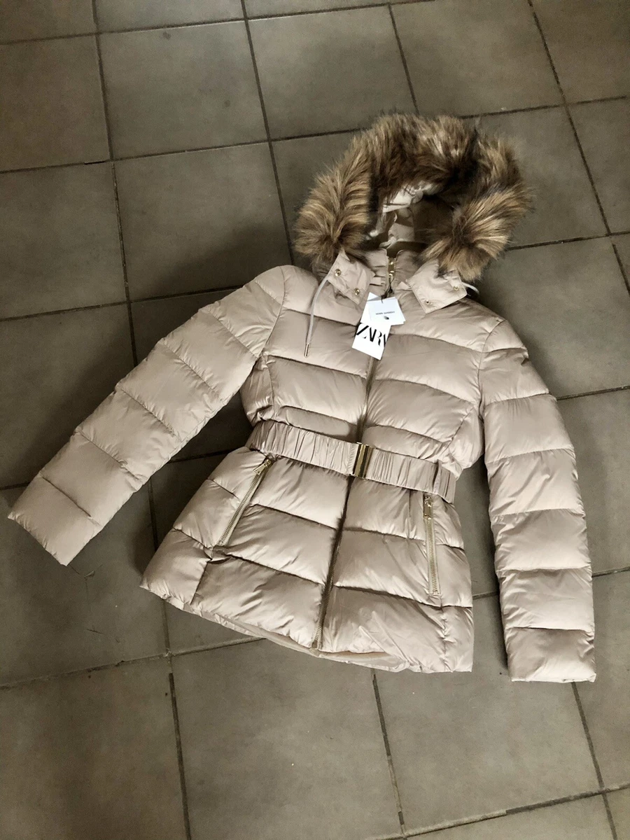 Zara shop puffa coat
