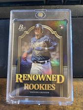 Vaughn Grissom ROOKIE Bowman Platinum Renowned Rookies Insert. 2023. Braves⚾️🔥