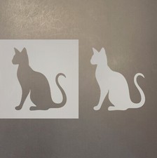 Siamese Cat Plastic Mylar Stencil Airbrush Painting Art Supplies