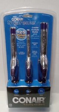 Paquete combinado Conair Curling Iron Supreme de 1/2 pulgada 3/4 pulgadas y 1 pulgada NUEVO