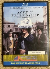 Love & Friendship Blu-ray 2016 (Kate Beckinsale, Chloe Sevigny, Jane Austin)
