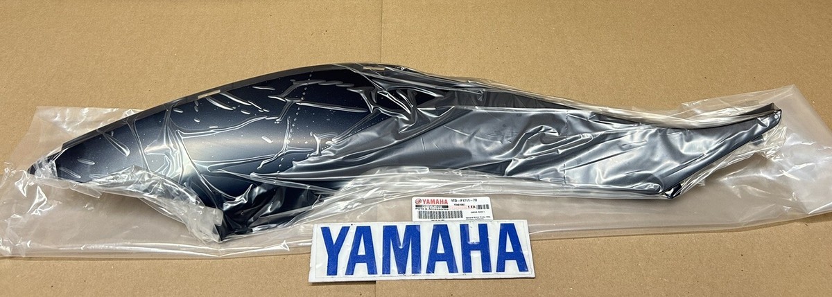 14-26 YAMAHA YFZ450R OEM SIDE COVER PANEL MIDNIGHT BLUE LEFT 450R