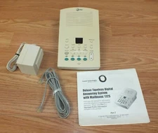 AT&T (1725) Deluxe Time/Date Stamp Digital Answering Machine w/ 4-Mailboxes