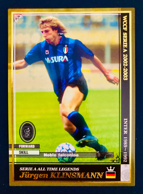 2002-03 Panini WCCF ATLE Legends EXTRA Jurgen Klinsmann Inter