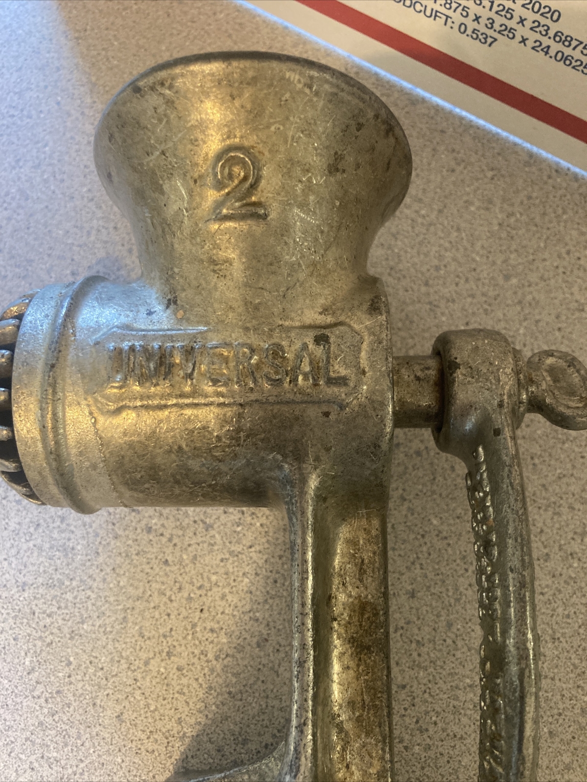 Antique Meat Grinder LF&C NEW BRITAIN, CONN USA 2 Universal