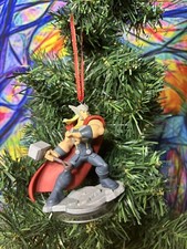 Marvel Thor Christmas Ornament Upcycled
