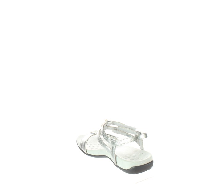 Vionic Mikah Women's Adjustable T-strap Orthotic Sa Silver Metallic - 8.5 Wide for sale online 