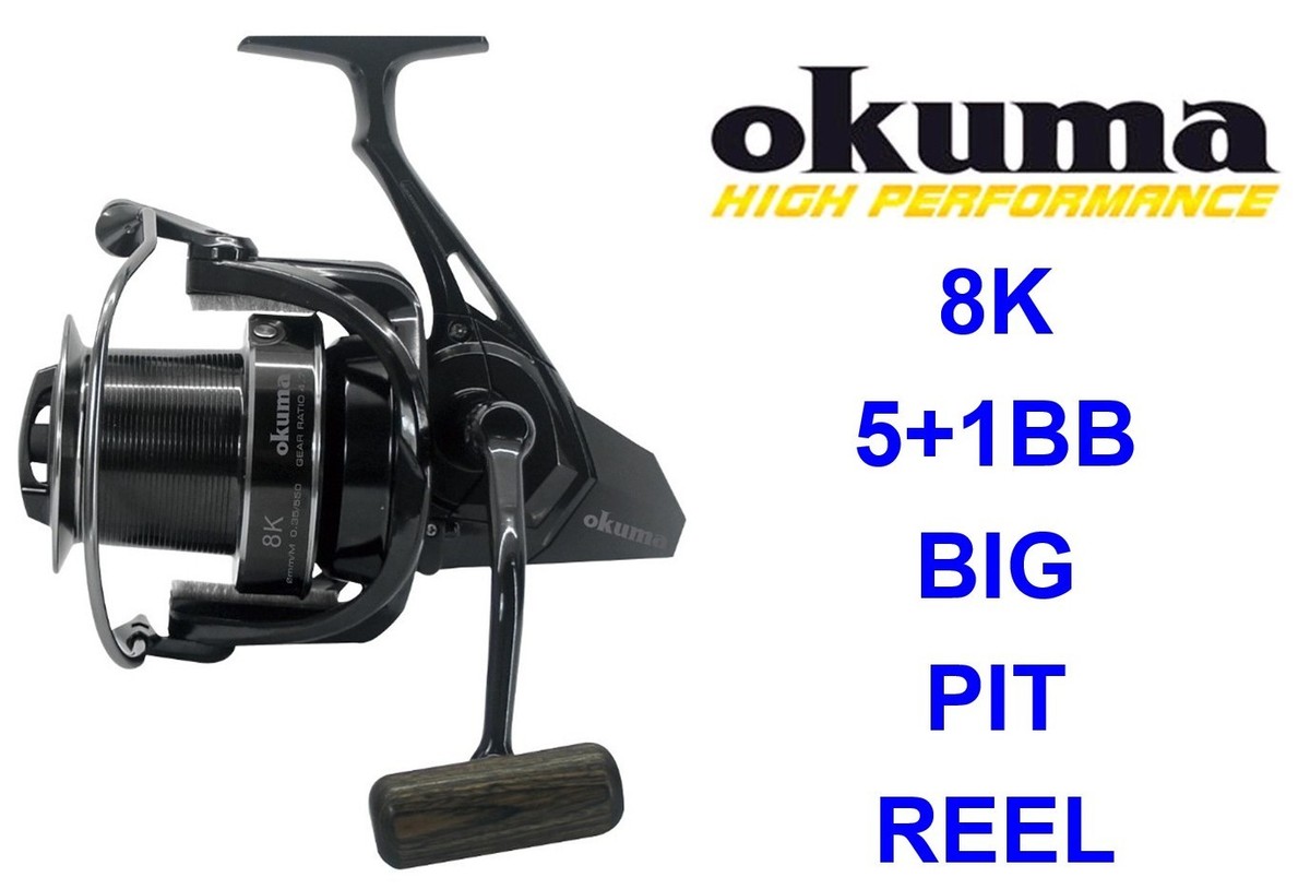 Okuma 57739 8k Big Pit Carp Fishing Reel for sale online UK