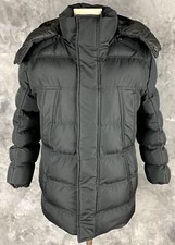 Spire Women's Black Heavyweight Coat Jacket Sz M (12233)