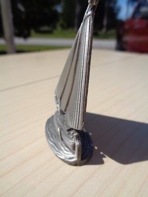 Vintage Dutch Frisian Ship (Skutje) miniature 92% Tin by Artil 
