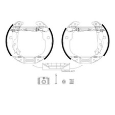 Textar 84067202 Bremsbackensatz Hinten für Citroën C3 II SC