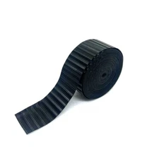 Accordion bellows tape 3.5 meters. Cinta para reparar fuelles (Black 24mm Wide).