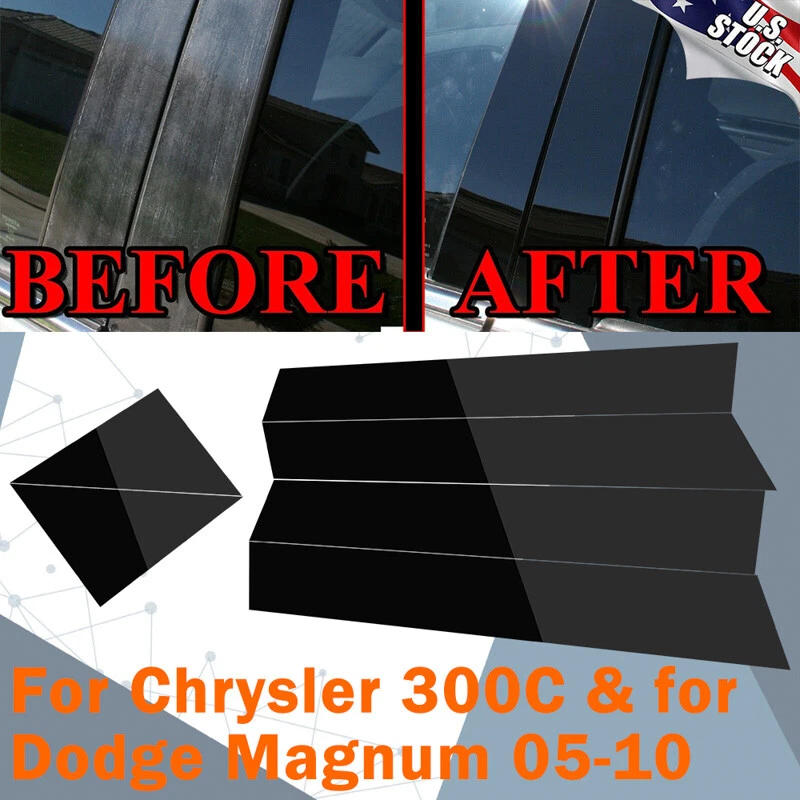 Tapicería de poste de pilar de puerta Magnum para Chrysler 300 300C 2005-2010 Foto 3 de 4