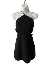 Silence & Noise Open Back Little Black Dress XS NWTS $89 Prom Gala Cocktail 