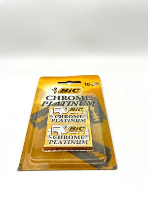 BIC Rasierklingen Chrome Platinum für jeden Rasierhobel 10 Stück