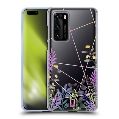 HEAD CASE DESIGNS PLANTS AND GEOMETRICS SOFT GEL CASE FOR HUAWEI PHONES 4