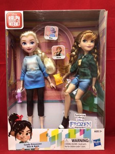 anna and elsa wreck it ralph dolls