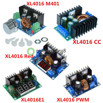 XL4016 DC-DC 7-40VTB 1.2-35V 8A 200/280W Step Down Buck Converter Power Module