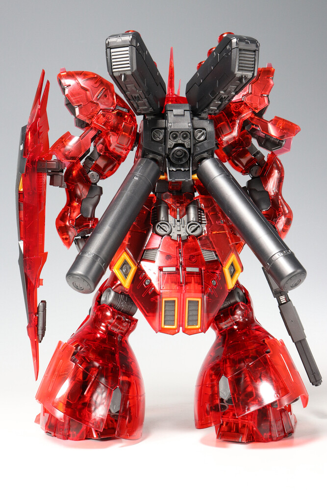 BANDAI Gundam Base Limited RG SAZABI Clear Color 1/144 Plastic