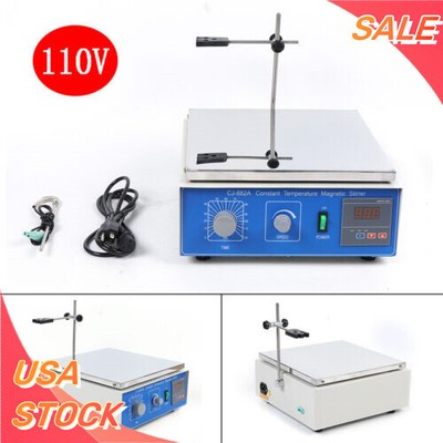10000 ML Thermostatic Magnetic Stirrer Digital Lab With Hot Plate Heating Mixer