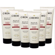 Cremo Original Formula Concentrated Shave Cream Classic, 6 Fl. Oz. - Pack of 6