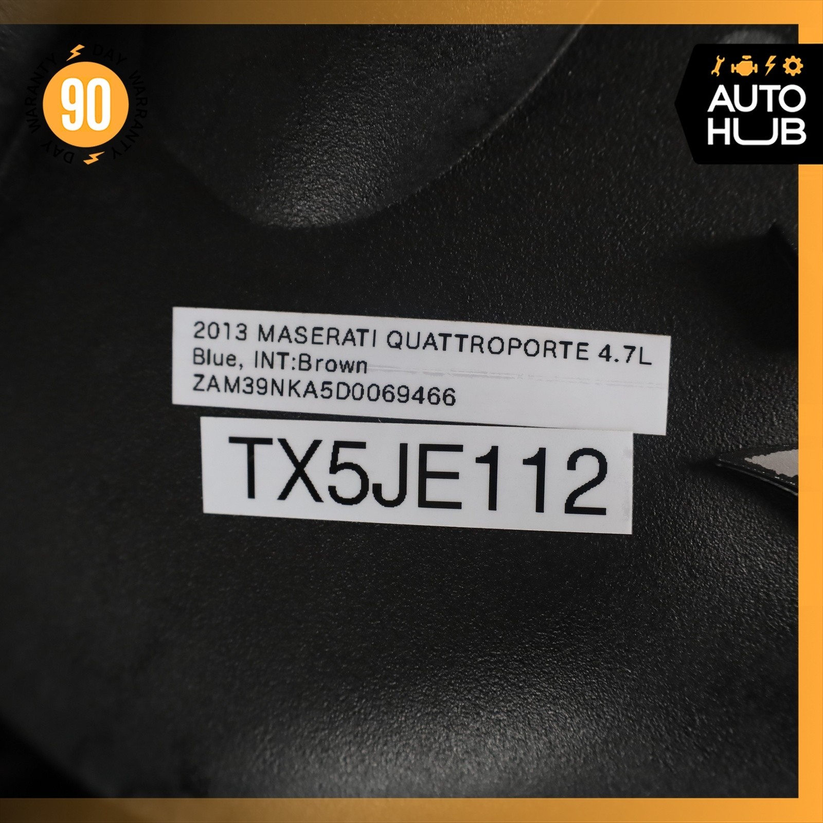 Maserati Quattroporte M139 4.7L V8 F136Y Engine Motor Assembly OEM 51k