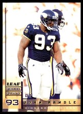 John Randle 1998 Leaf Rookies & Stars #21 Vikings NFL READ FREE SHIPPING