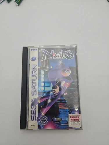 Nights Into Dreams... (Sega Saturn, 1996) Tested And Working