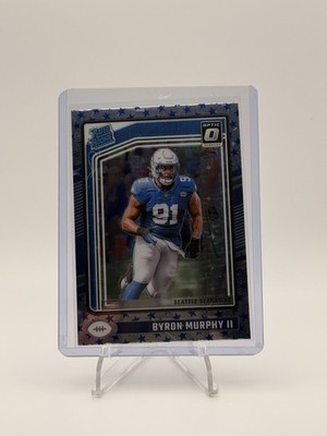 2024 Panini Donruss Optic Rated Rookie Prizm #217 Byron Murphy II Seahawks SB60
