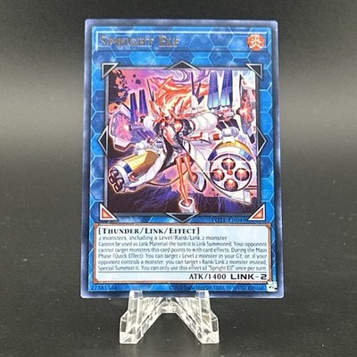 Spright Elf POTE-EN049 Ultra Rare NM Yugioh Card