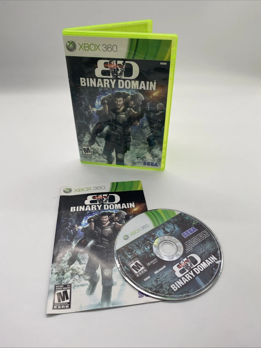 Microsoft Xbox 360 Video Games Binary Domain for sale | eBay