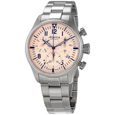 Alpina Startimer Pilot Chronograph Quartz Men's Watch Item No. AL-371BG4S6B