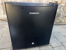 Subcold 50L Table Top Mini Fridge with Ice Box Freezer Zone -Black