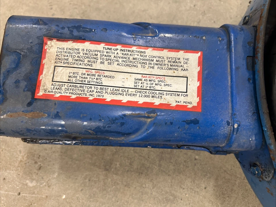 Filtro de aire original Ford 302 Mercury Mustang Cougar 68 69 70 Foto 4 de 4