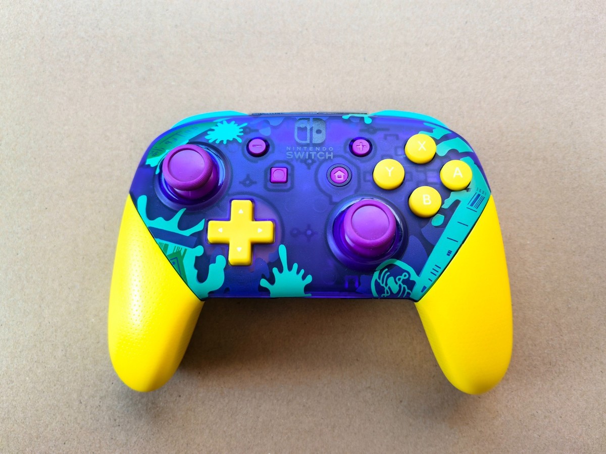 Nintendo Switch Pro Controller Splatoon Octopus Special Edition