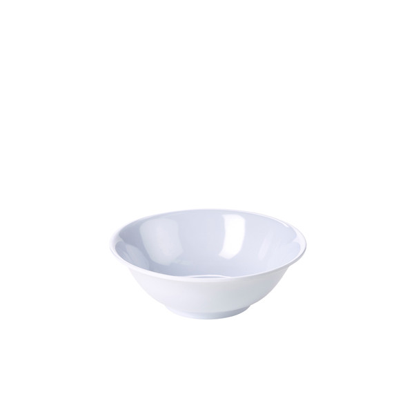 Genware 6"" Melamine Oatmeal Bowl White For Home Hotel Restaurant Pack of 12